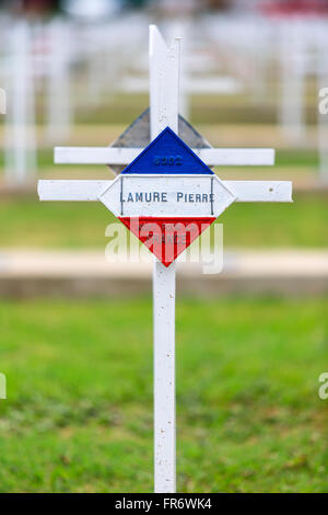 République de Macédoine, Skopje, le cimetière français Banque D'Images