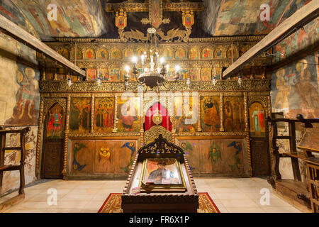 République de Macédoine, Ohrid, inscrite au Patrimoine Mondial de l'UNESCO Site, le monastère St Naum Banque D'Images