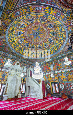 République de Macédoine, Skopje mosquée ottomane, peint Banque D'Images