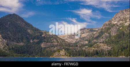 LAKE Tahoe, California, USA - Emerald Bay. Banque D'Images