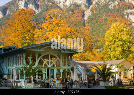 Österreich, Semmering, Reichenau an der Rax, Schlossgärtnerei Wartholz ist nicht nur Gärtnerei sondern auch Cafe und Literatursa Banque D'Images