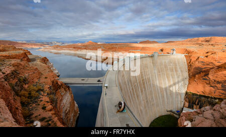 Barrage de Glen Canyon Banque D'Images