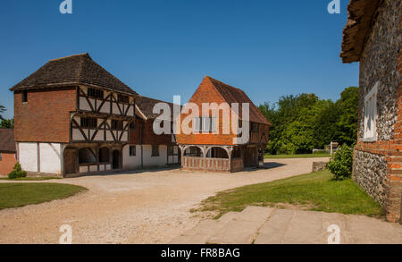 Weald & Downland Open Air Museum.Singleton, West Sussex, Angleterre. Banque D'Images