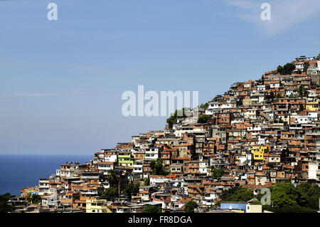 Favela Vidigal Banque D'Images