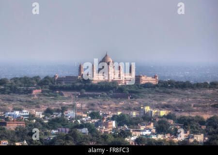 Umaid Bhawan Palace, Jodhpur, Rajasthan, Inde, Asie Banque D'Images