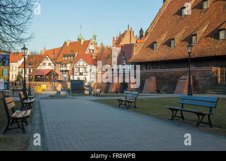 Grand Moulin (Wielki Mlyn) dans la vieille ville de Gdansk, Pologne. Banque D'Images