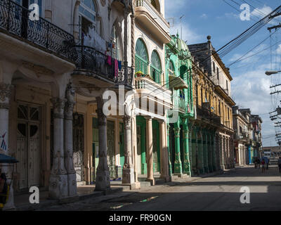 Cuba La Havane architecture Banque D'Images