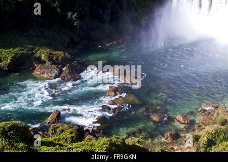 Rio rapides de la Chapada dos Parecis sacré - Banque D'Images