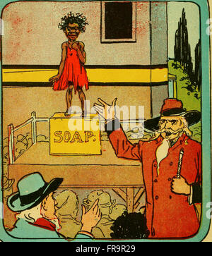 L'histoire de Little Black Sambo (1908) Banque D'Images