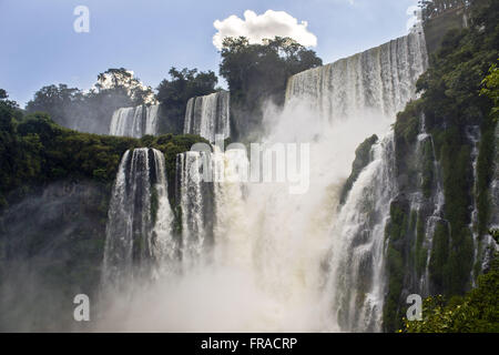 Salto Bossetti - Cataratas del Iguazu - Parc National d'Iguazu Banque D'Images