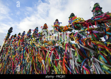 Rubans - souvenir de notre Seigneur de Bonfim Banque D'Images