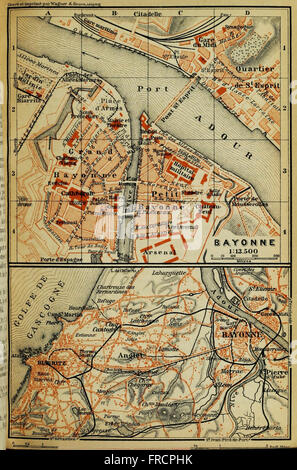 Le sud de la France, Corse comprise- guide pour les voyageurs (1902) Banque D'Images