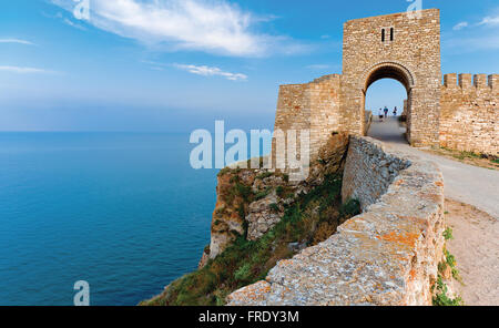 Kaliakra - longue et étroite pointe dans le sud de la Dobroudja région du nord de la côte bulgare de la mer Noire, à 60 km au nord-est o Banque D'Images