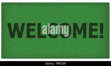 Tapis Bienvenue Illustration de Vecteur