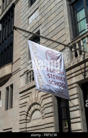École Rudolf Steiner, NYC Banque D'Images