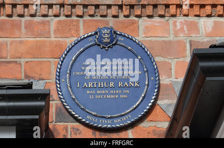 Plaques bleues Banque D'Images