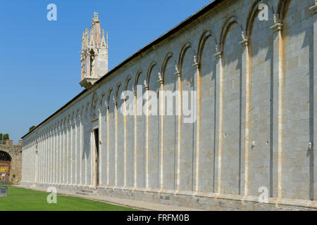 Cimetière Camposanto, recluse, Pise, Toscane, Toscane, Italie, Europe Banque D'Images