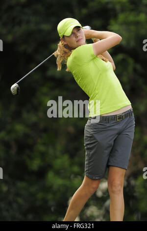 23 mars 2014 - Lake Wales, FL, USA - Maude-Aimee Leblanc au cours de la Florida's Natural Charity Classic à Lake Wales Country Club le 23 mars 2014 à Lake Wales, FL...ZUMA PRESS/Scott A. Miller (crédit Image : © Scott A. Miller via Zuma sur le fil) Banque D'Images