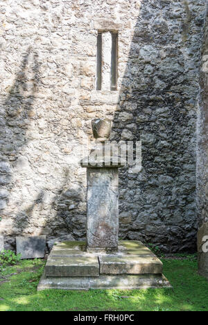 Charleton pilier memorial à tous les saints dans le village de lâche, Kent, UK Banque D'Images