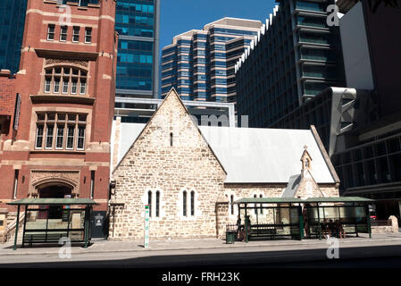 Perth, Australie occidentale, Australie, quartier central des affaires. Banque D'Images