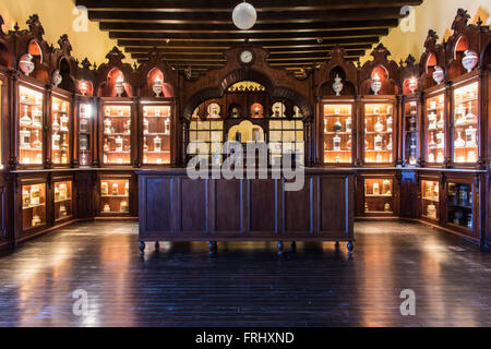 Pharmacie de l'Alcazar, Jerez de la Frontera, Andalousie, Espagne Banque D'Images