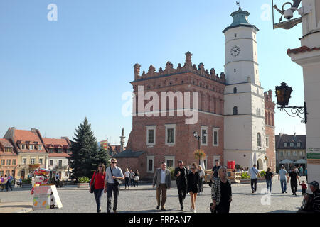 Marché Couvert, Sandomierz Pologne podkarpackie Banque D'Images