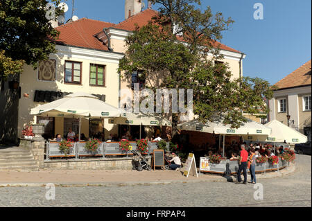 Sandomierz, Place de la vieille ville, podkarpackie voivodship, Pologne Banque D'Images