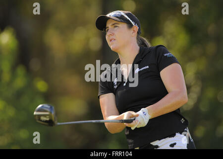 Daytona Beach, FL, USA. 29 août, 2013. Amelia Lewis au cours de la troisième ronde de la Tour de la LPGA Symetra Championnat International le 29 septembre, 2013 à Daytona Beach, en Floride. ZUMA Press/Scott A. Miller © Scott A. Miller/ZUMA/Alamy Fil Live News Banque D'Images