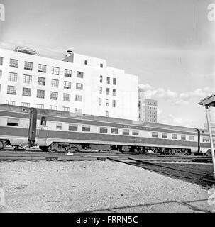 [Texas & Pacific, voiture-lits Pullman, "Eagle Path'] Banque D'Images