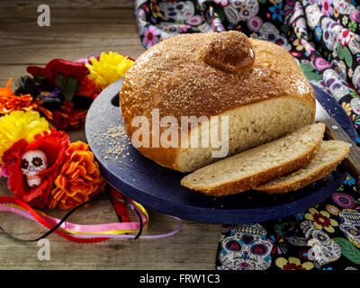 Pan de muerto Banque D'Images