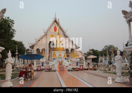 Temple Chiangrai, Lampang, Thaïlande Banque D'Images