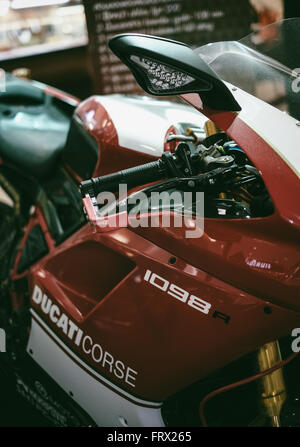 Voir la moto Banque D'Images
