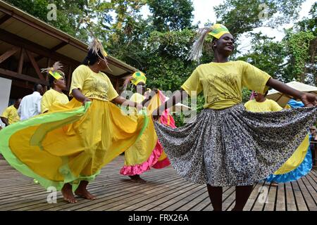 Danses afro-colombiennes Banque D'Images