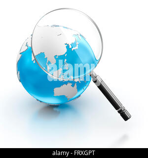Recherche globale Banque D'Images