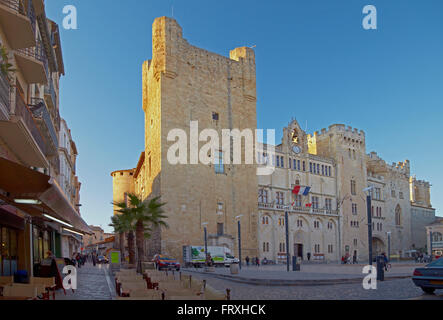 Ancien Palais des Archevêques, Narbonne, Département de l'Aude, Roussillon, France, Europe Banque D'Images