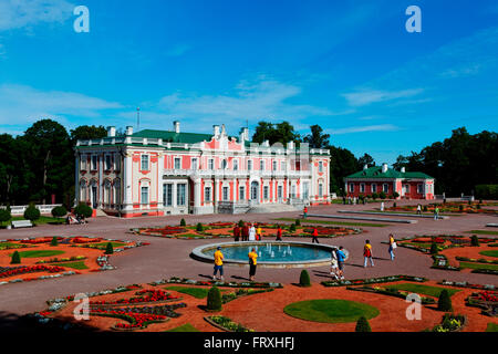 Parc baroque au Palais Kadriorg, appelé aussi Catherinethal, Tallinn, Estonie, Pays Baltes Banque D'Images