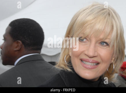 Washington, DC., USA, 13 novembre 2006 Diane Sawyer (ABC) assiste à l'inauguration du mémorial Martin Luther King. Banque D'Images