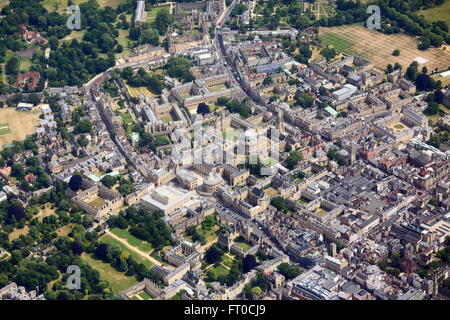 Vue aérienne d'Oxford Banque D'Images