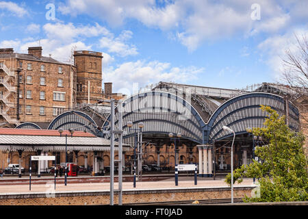 La gare de York, North Yorkshire, England, UK Banque D'Images