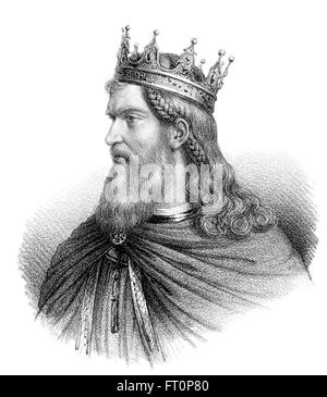 Pharamond ou Faramund, ch. 370-427, un début légendaire roi des Francs, Faramund, Pharamund oder ein angeblich guerre Pharamond Kö Banque D'Images