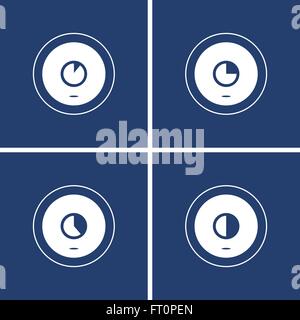 Time-lapse Illustration de Vecteur