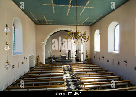 BRD, Nordrhein-Westfalen, Kürten Rheinisch-Bergischen im Kreis, der Katholischen Kirche Innenraum St. Jean Baptiste Banque D'Images