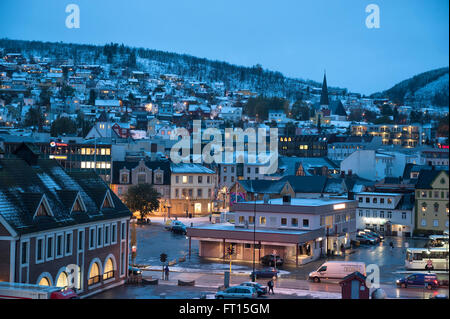 Harstad. La Norvège. L'Europe Banque D'Images