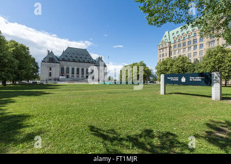 Édifice de la Cour suprême du Canada Banque D'Images