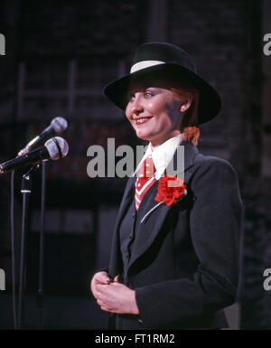 La chanteuse pop écossais LULU sur 1978 Banque D'Images