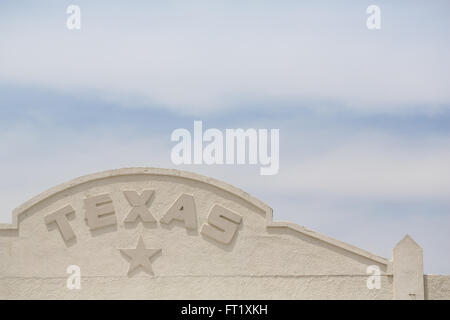 Scènes autour de Marfa, TX Banque D'Images