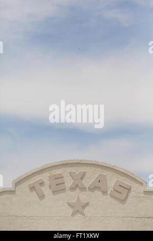 Scènes autour de Marfa, TX Banque D'Images