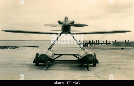 Le Gloster VI sur l'avant. Gloster Aircraft Company hydravion de course développé foto être un candidat à la Coupe Schneider en 1929 Banque D'Images