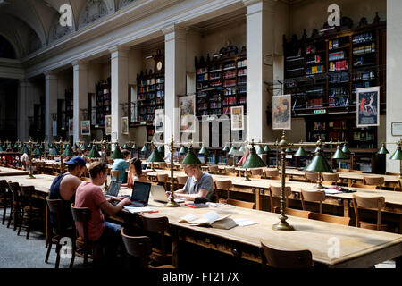 Bibliothèque de l'Université de Vienne, Autriche, Europe Banque D'Images