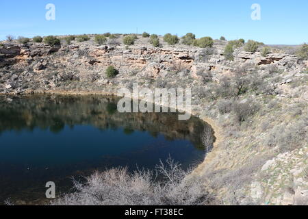 Montezuma Well Banque D'Images